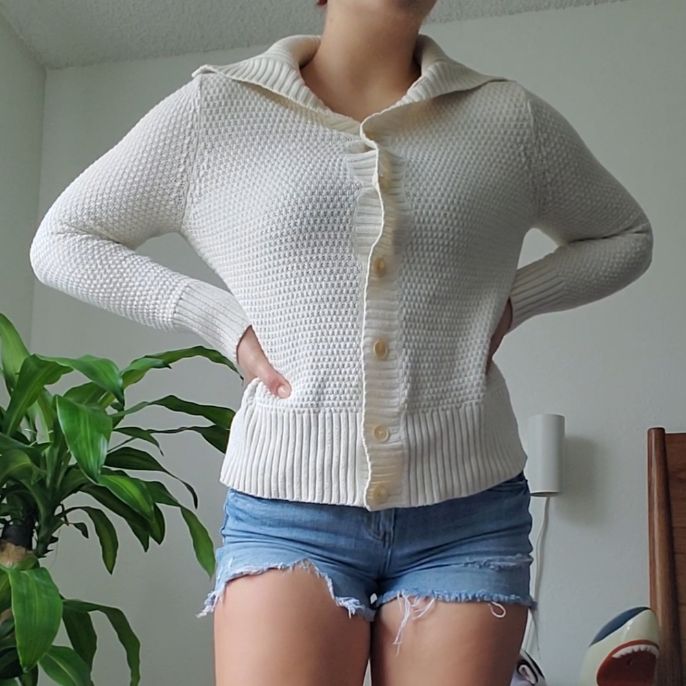 Talbots Cream Sweater